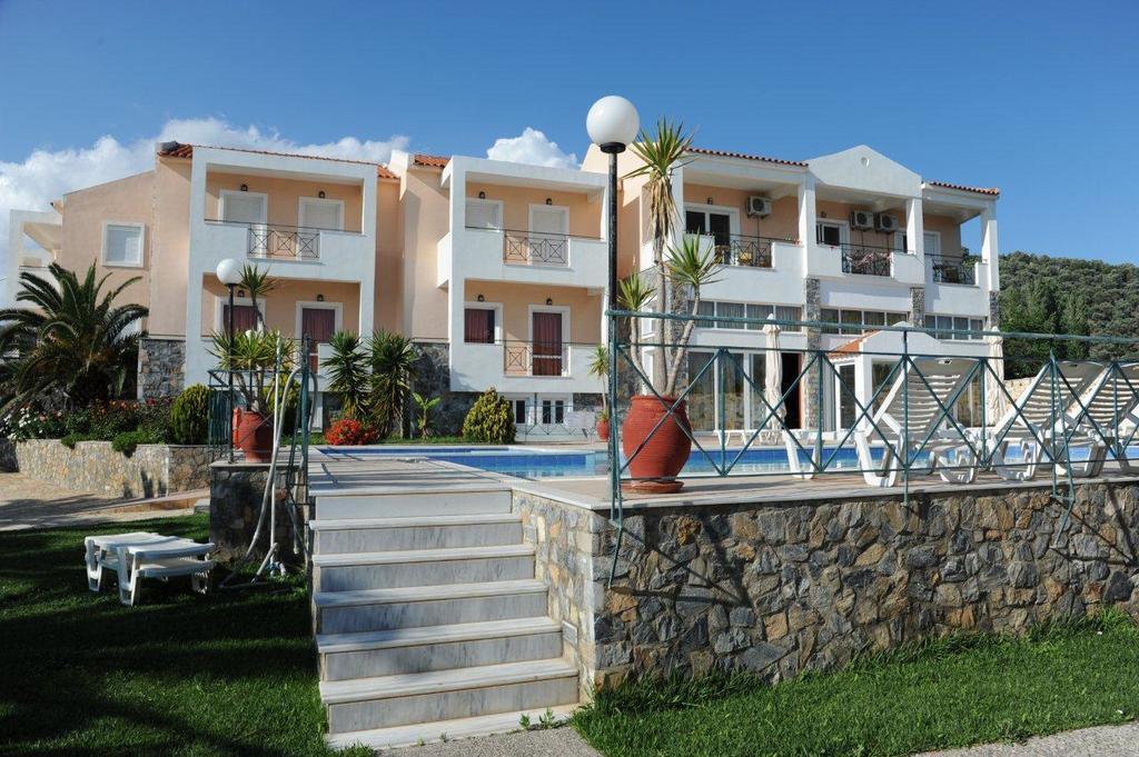 Apollon Aparthotel Plomari Exterior photo